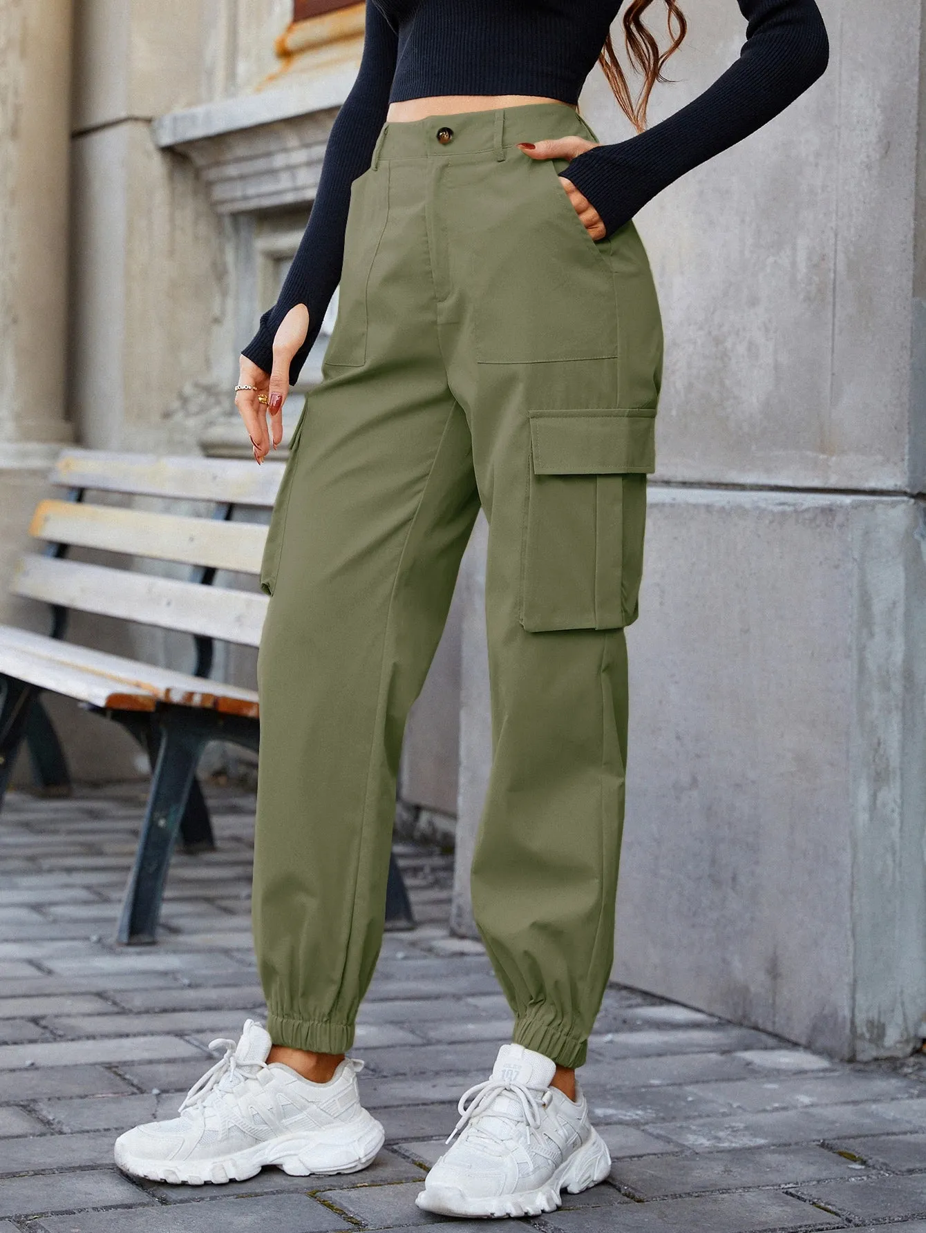 Slant Pocket Cargo Pants