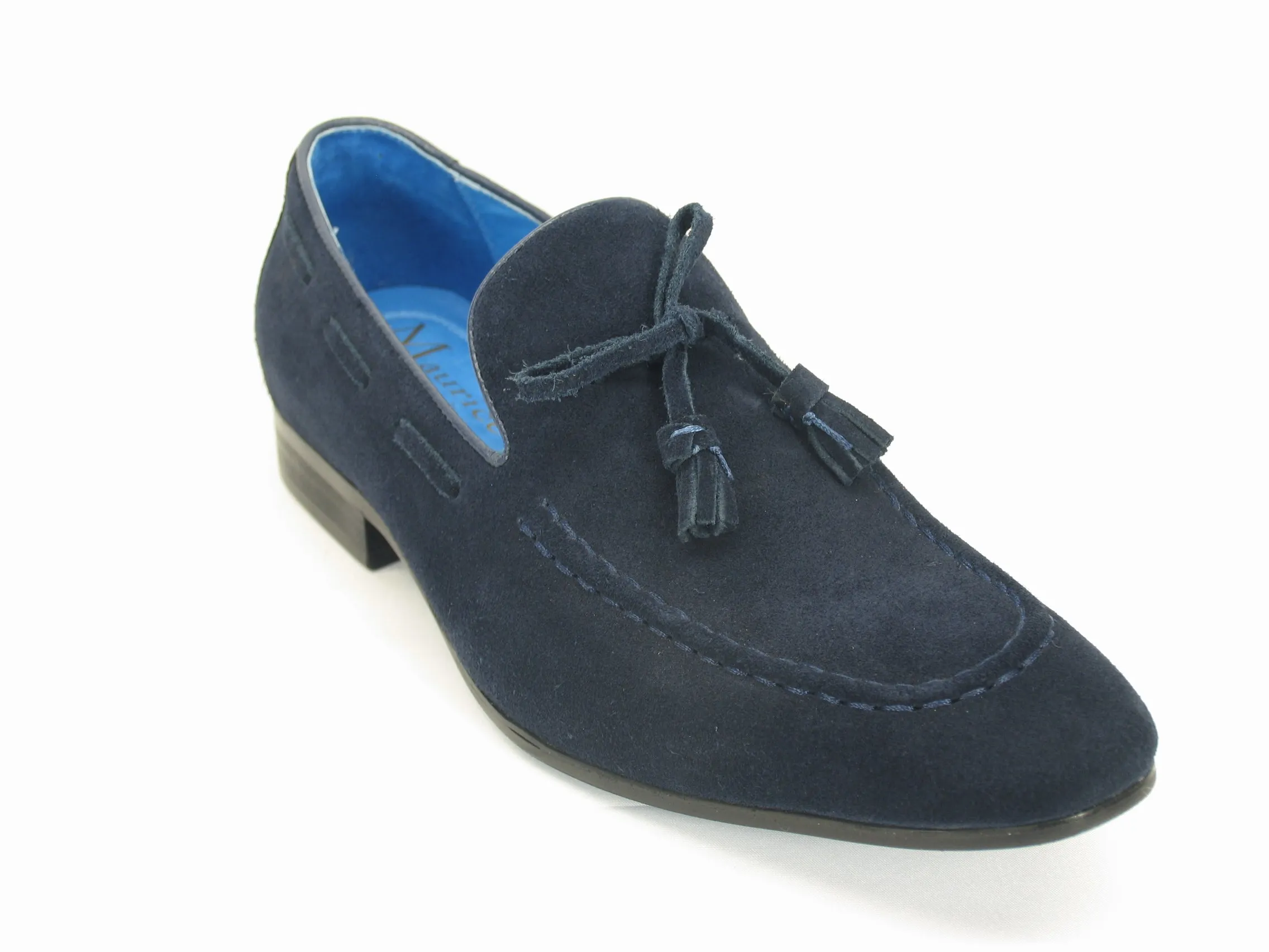 Suede Tassel Loafer