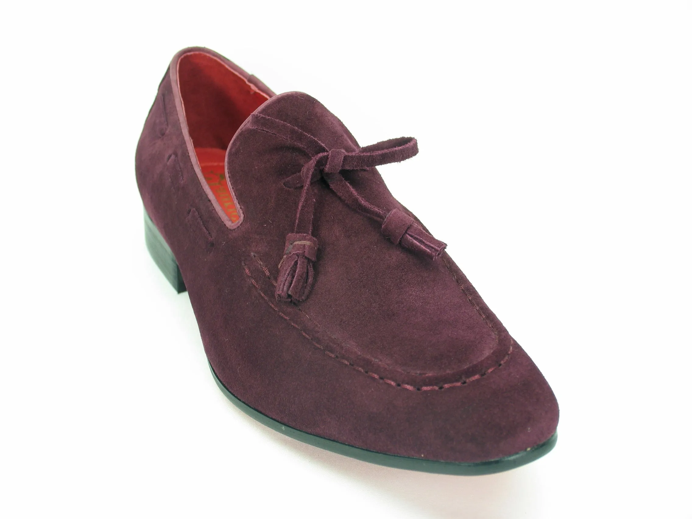 Suede Tassel Loafer