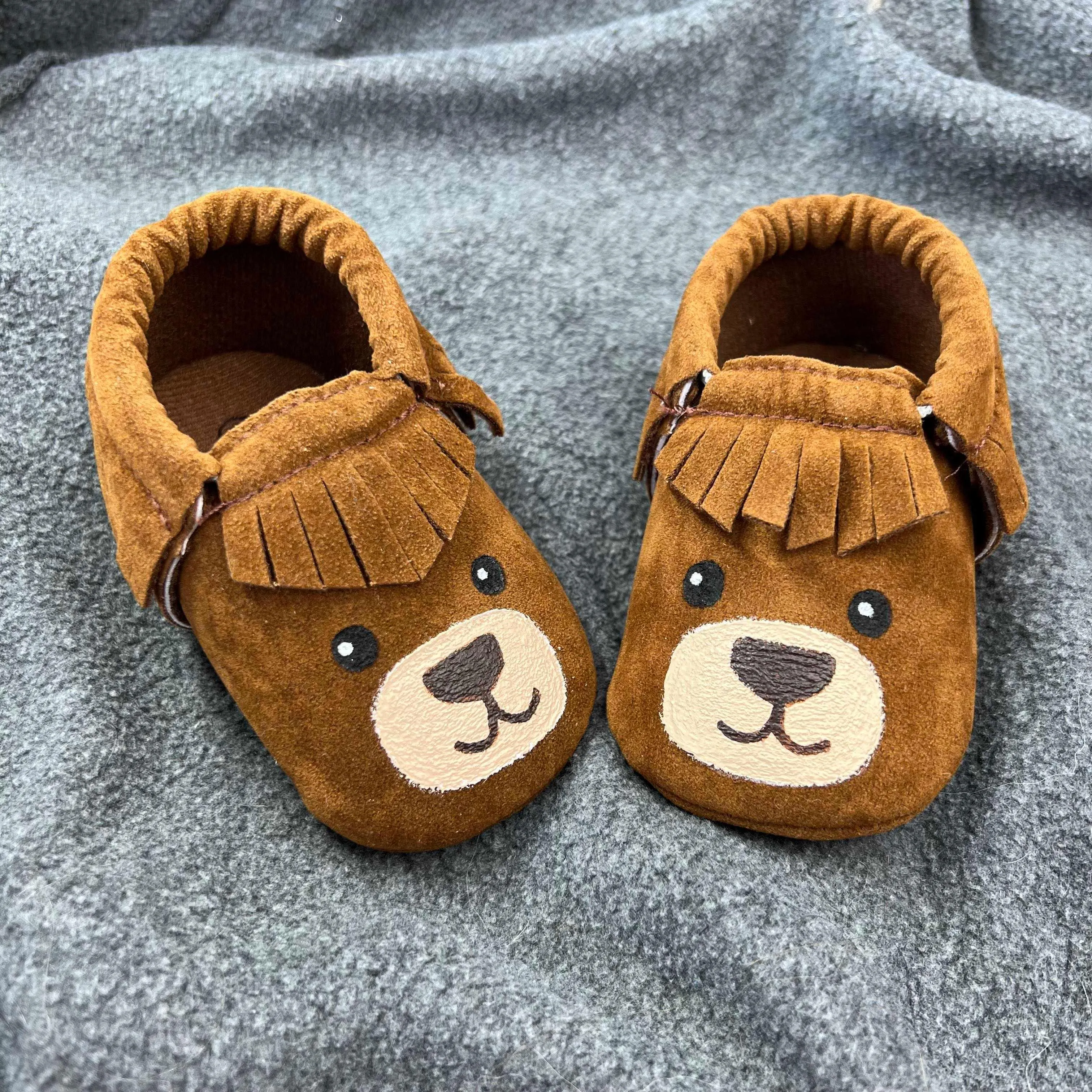 Teddy Bear Moccasins