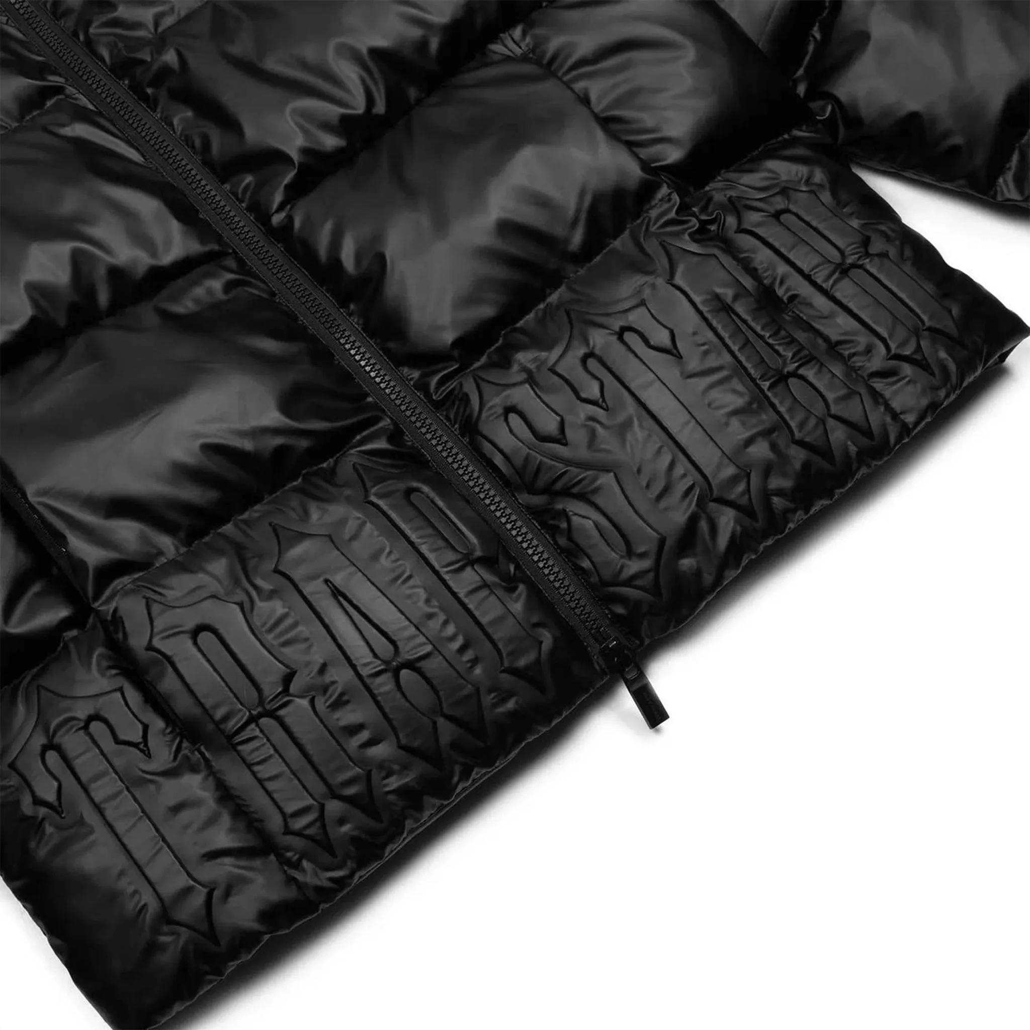 Trapstar Irongate Embossed Black Puffer Jacket