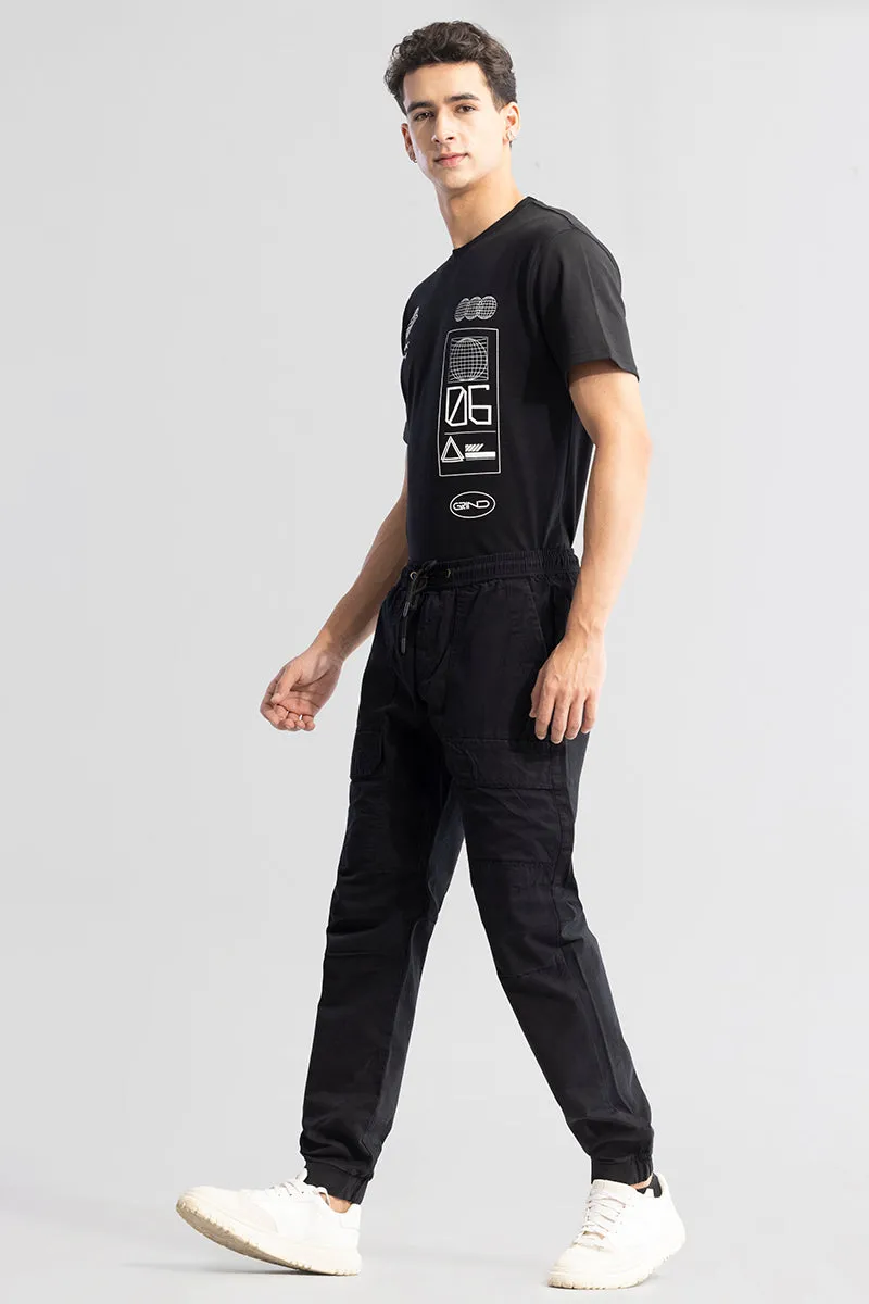 Trek Tech Black Cargo Pant