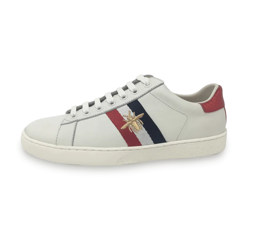 Venus Sneakers with Stripe Pattern and Bees