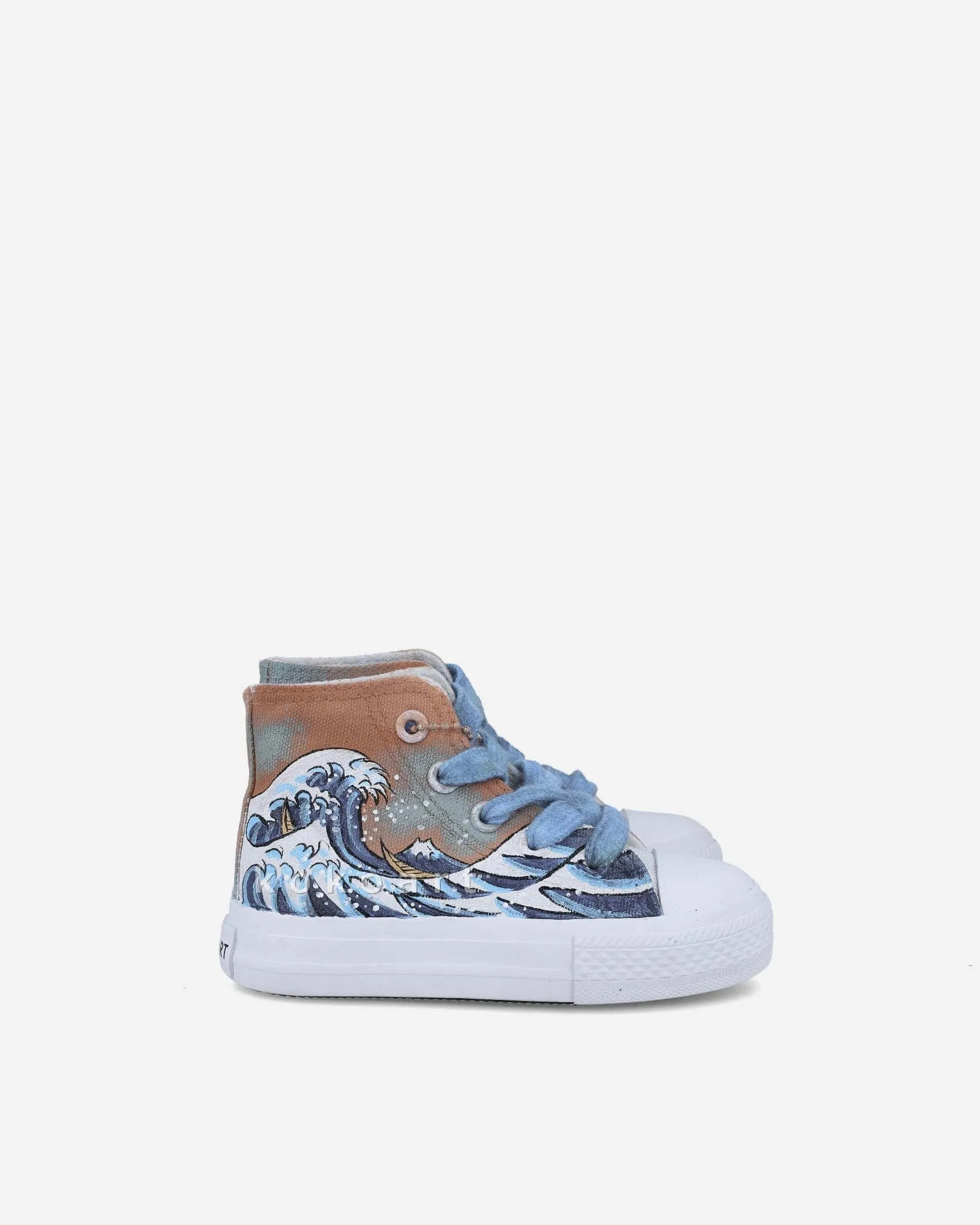 Wave Hand Painted Shoes