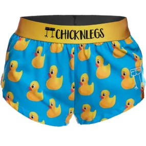 Women's Rubber Ducky 1.5" Split Shorts